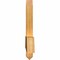 Ekena Millwork Eugene Rough Sawn Timber Gable Bracket, Western Red Cedar, 36"W x 15"H x 2"D x 4"F, 10/12 Pitch GBW036X15X0204EUG00RWR - alternate 5